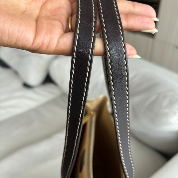 Celine White and Black Geometric Tote Bag - Picture 9 of 11